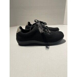 Earth Origins Loretta Black Fabric Shoes Size 7.5